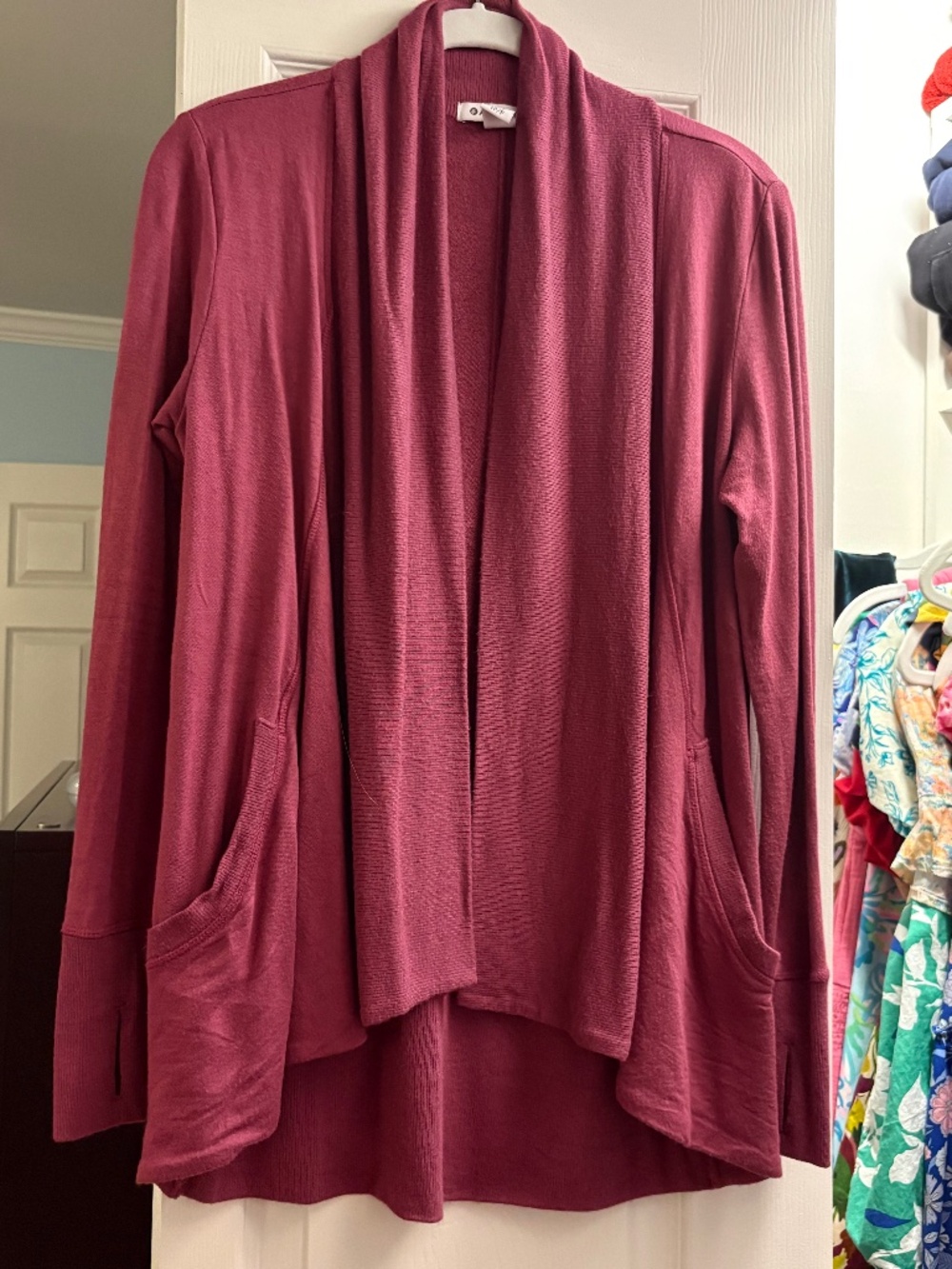 Athleta Womens Pranayama Wrap Sweater Cardigan XS